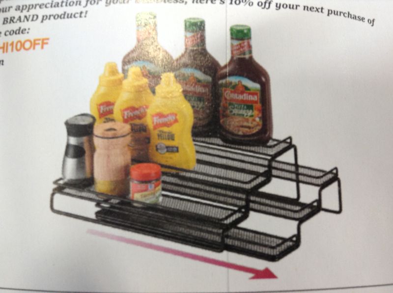 Photo 1 of 3 Tier Expandable Spice Rack Organizer