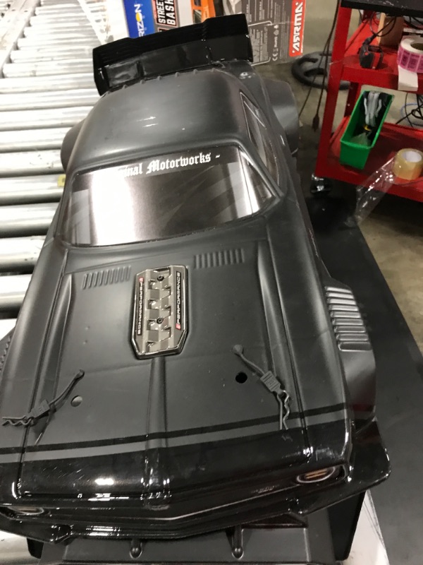 Photo 1 of Arrma 1/7 FELONY 6S BLX Street Bash All-Road Muscle Truck RTR Black ***MISSING WHEELS / MISSING PARTS / FOR PARTS ONLY***