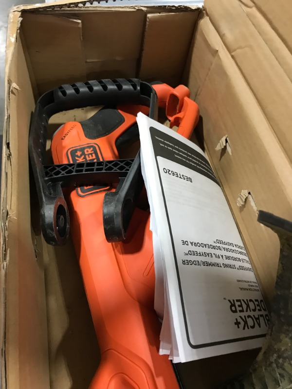 Photo 5 of BLACK+DECKER String Trimmer Electric 14-Inch (BESTE620FF)