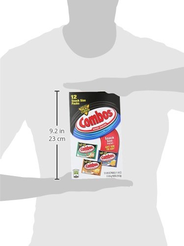 Photo 1 of (2 Pack) COMBOS Variety Pack Fun Size Baked Snacks 0.93-Ounce Bag 10-Count Box ***REPACK** **EXP DATE 02/2023***