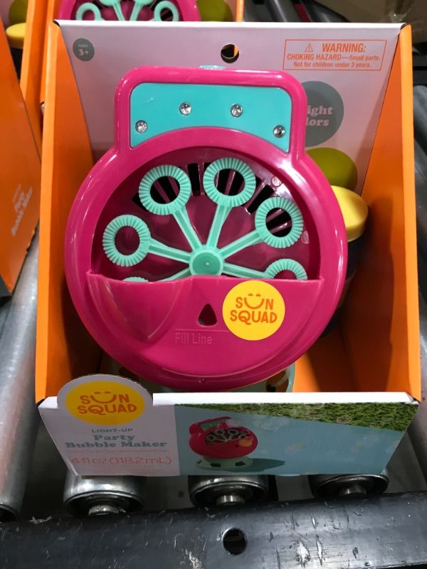 Photo 1 of Light up Bubble Maker - Sun Squad (6 PACK )