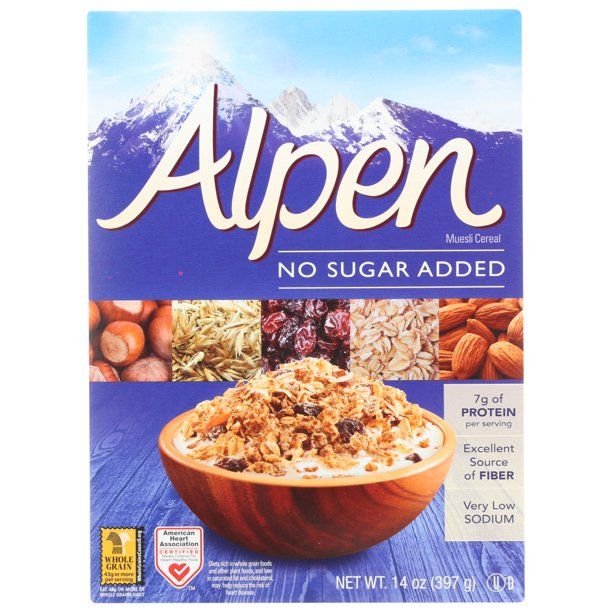 Photo 1 of Alpen No Added Sugar Muesli Cereal, 14 Oz
