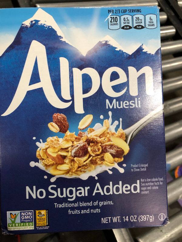 Photo 3 of Alpen No Added Sugar Muesli Cereal, 14 Oz
