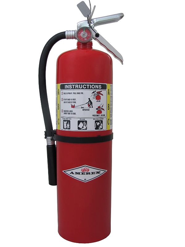 Photo 1 of 10lb ABC Dry Chemical Class A:B:C Fire Extinguisher
