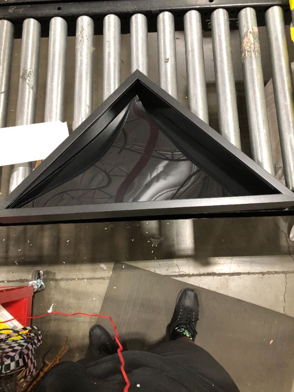 Photo 1 of Americanflat Flag Case Frame, Fits 5x9.5, Black. Flag is not included
