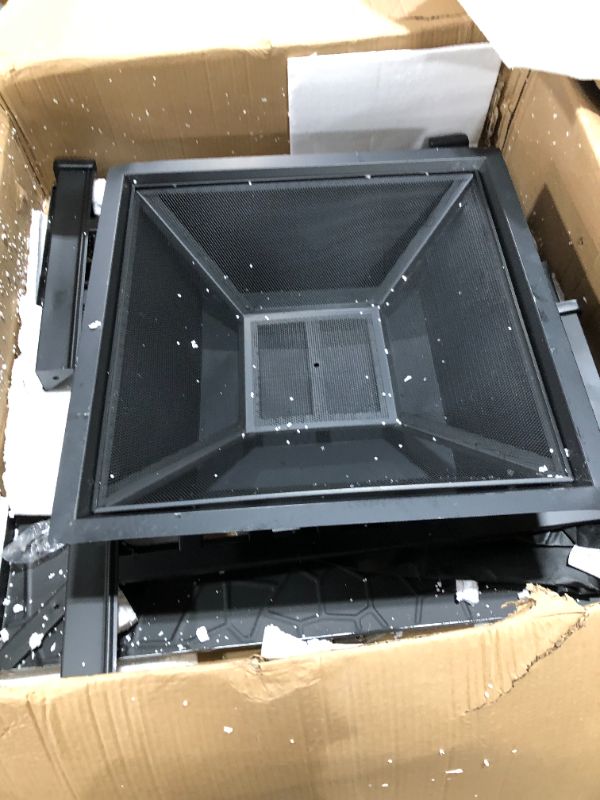 Photo 1 of Amazon Basics 32" Stone Square Fire Pit
