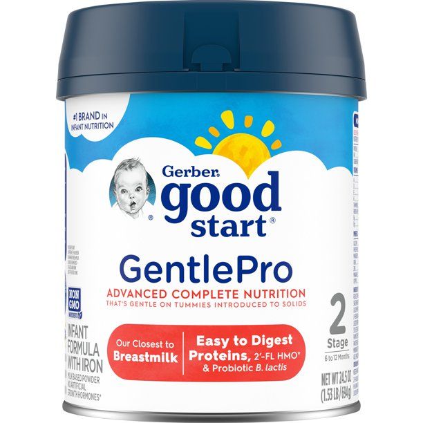 Photo 1 of Gerber Good Start GentlePro Probiotics Non-GMO Powder Infant Formula, 24.5 oz Canister
