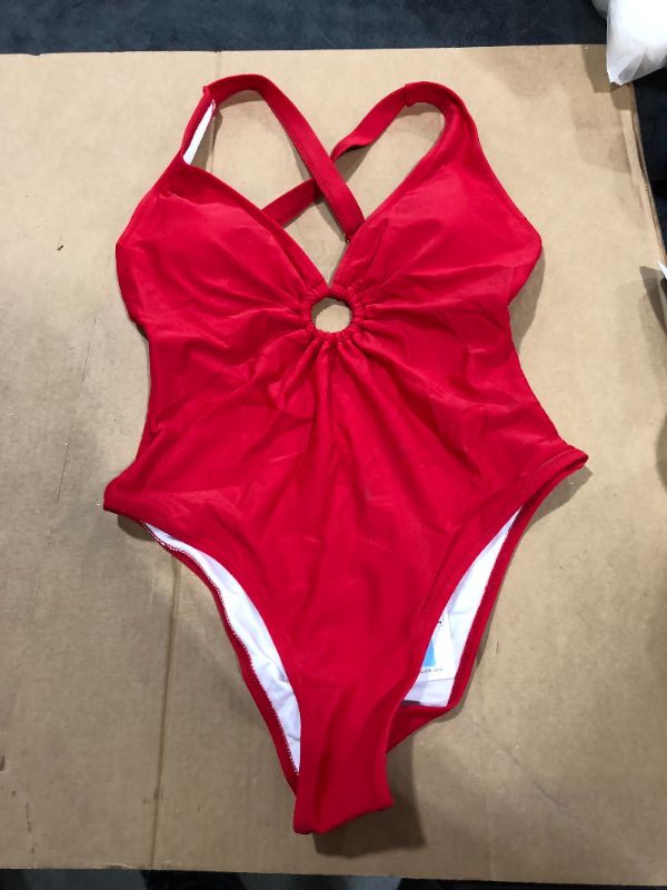 Photo 1 of Stunning RED One Piece Swimsuit
SMALL