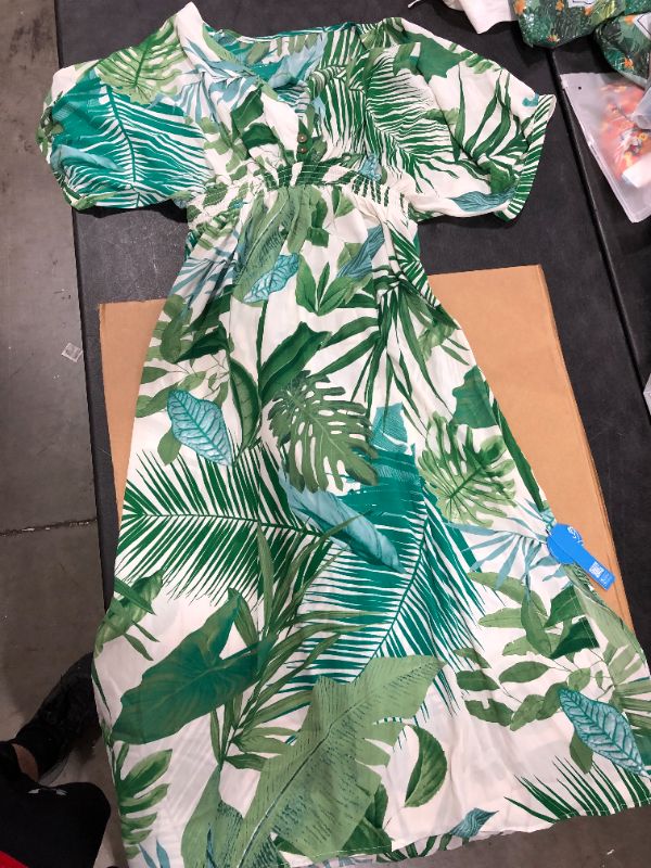 Photo 2 of Whitley Tropical V Neck Dress
medium