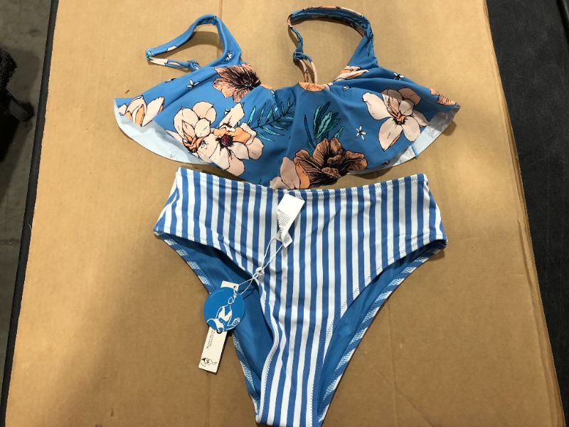 Photo 1 of blue Smocked Bikini
2 piece 
small