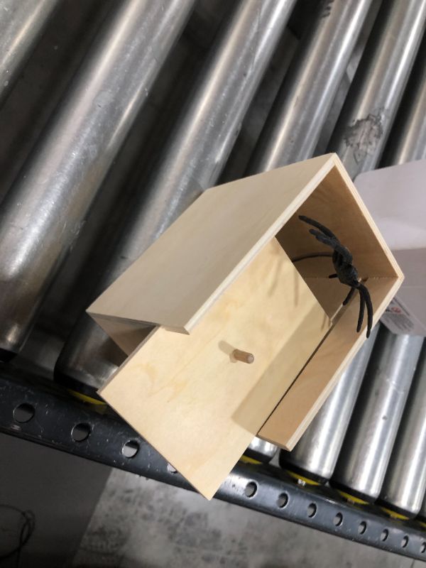 Photo 2 of The Paragon Spider Surprise - Scare Box, Hilarious Practical Joke Money Box
