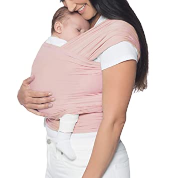 Photo 1 of Ergobaby Aura Baby Carrier Wrap for Newborn to Toddler (8-25 Pounds), Blush Pink