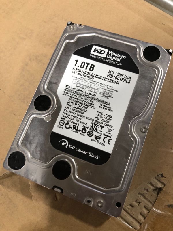 Photo 2 of Western Digital WD1001FALS-00K1B0 1TB DCM: HBNNHV2AB