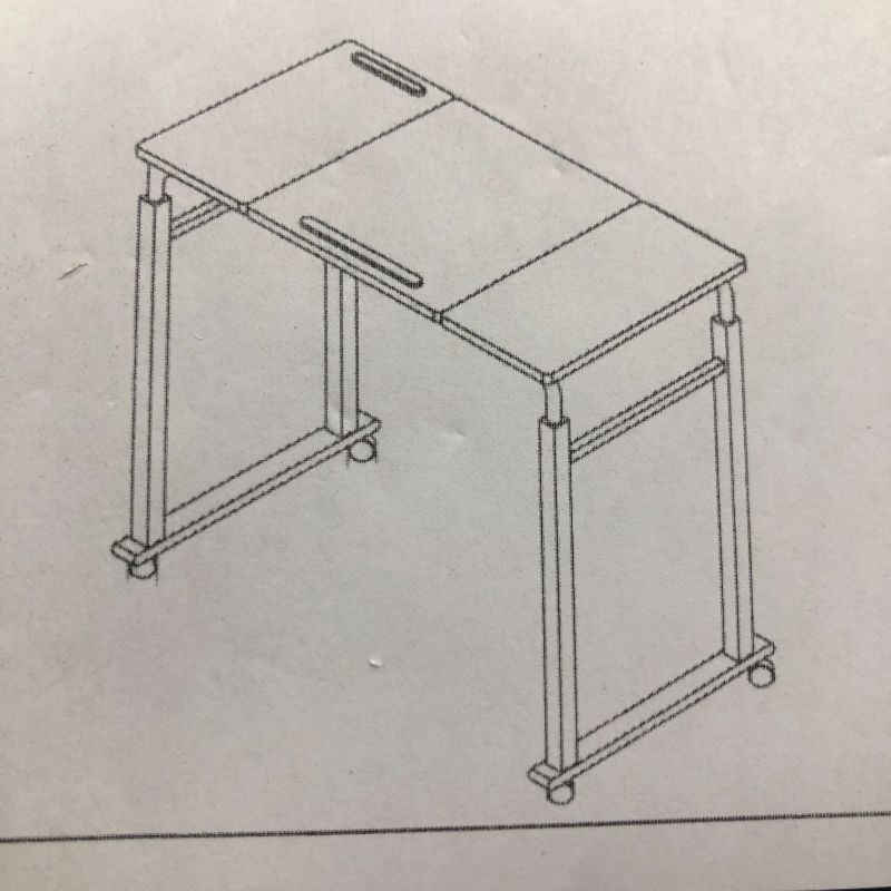 Photo 1 of Overbed Table w/ Wheels and Adjustable Height and Lenght