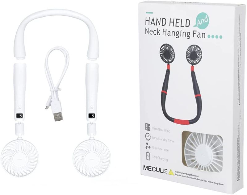 Photo 1 of Handheld Fan and Hanging Neck Fan