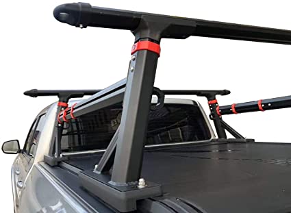 Photo 1 of ANTS PART Universal Adjustable-Height Duty Pickup Truck Bed Rack Extendable Aluminum Truck Ladder Rack (Including Side Rails)
