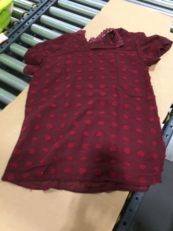 Photo 1 of Women's Red Blouse Sm