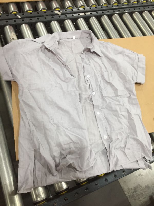 Photo 1 of Grey Button Up XL