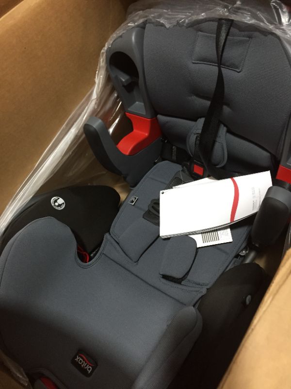 Photo 3 of Britax Grow with You ClickTight Plus Harness-2-Booster Car Seat, Otto Safewash Fabric