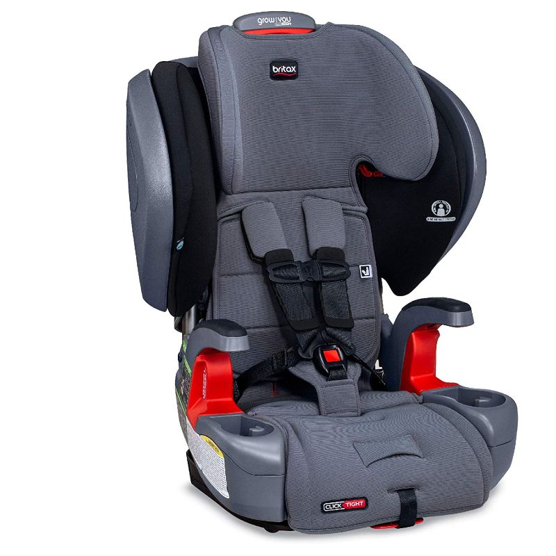 Photo 1 of Britax Grow with You ClickTight Plus Harness-2-Booster Car Seat, Otto Safewash Fabric