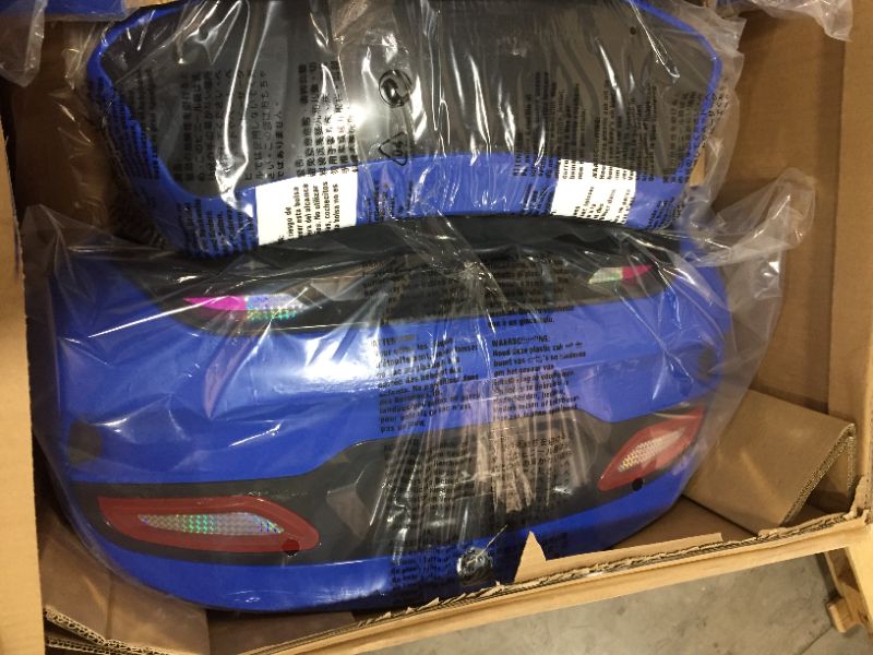 Photo 3 of Kid Trax Dodge Viper SRT Convertible Toddler Ride On Toy, Ages 3 - 7 years old, 12 Volt Battery, Max Weight of 130 lbs, Two Seater, Working Lights, Blue
