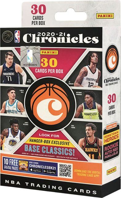 Photo 1 of 2021 PANINI NBA Chronicles Basketball Hanger Box
