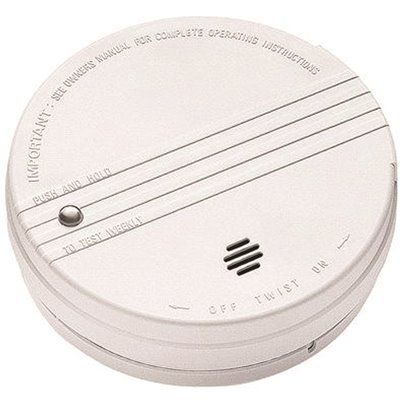 Photo 1 of Kidde Battery Operated Smoke Detector with LED Power Indicator and Ionization Sensor
