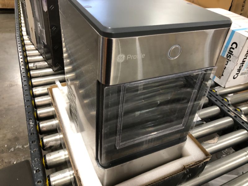 Photo 2 of GE Profile Opal | Countertop Nugget Ice Maker | Portable Ice Machine Complete with Bluetooth Connectivity | Smart Home Kitchen Essentials | Stainless Steel Finish | Up to 24 lbs. of Ice Per Day
