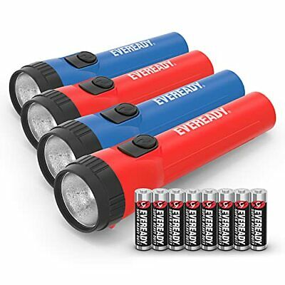 Photo 1 of EVEREADY LED Flashlight Multi-Pack, Bright and Durable, Super Long Battery Life, Use for Emergencies, Camping, Outdoor, Batteries Included 4-pack