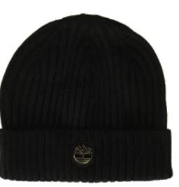 Photo 1 of Timberland Men's Ribbed Watch Cap with Logo Plate
