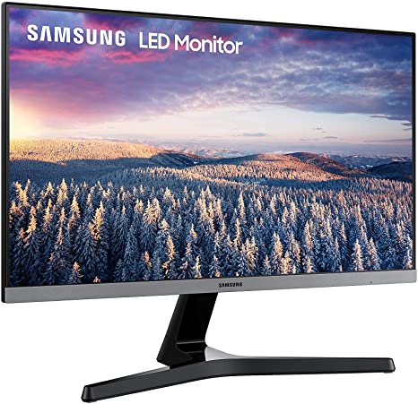 Photo 1 of SAMSUNG SR35 Series 24-Inch FHD 1080p Computer Monitor, 75Hz, IPS Panel, HDMI, VGA (D-Sub), 3-Sided Border-Less, FreeSync (LS24R350FZNXZA)
