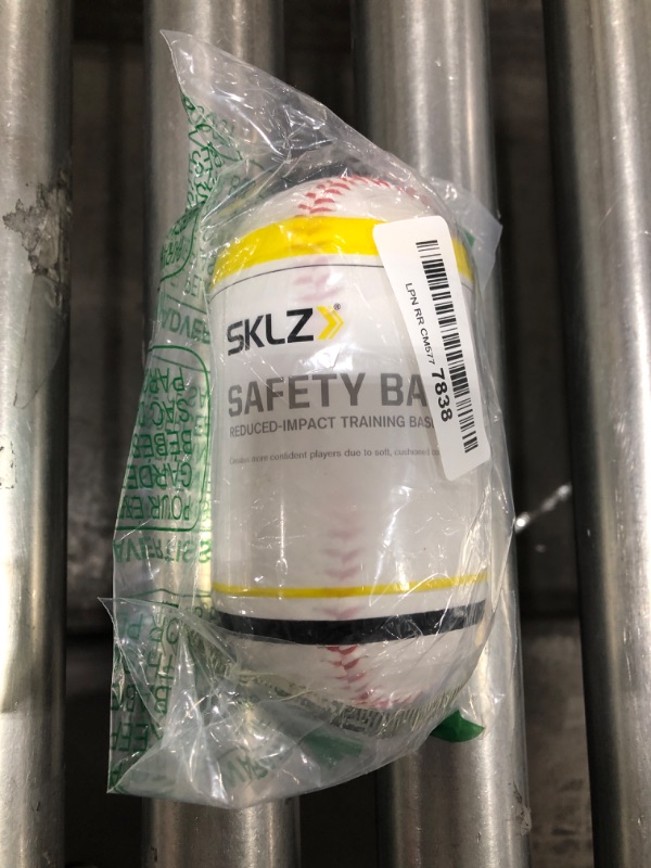 Photo 2 of SKLZ Soft Cushioned Safety Baseballs, 2 Pack, White Pearl
