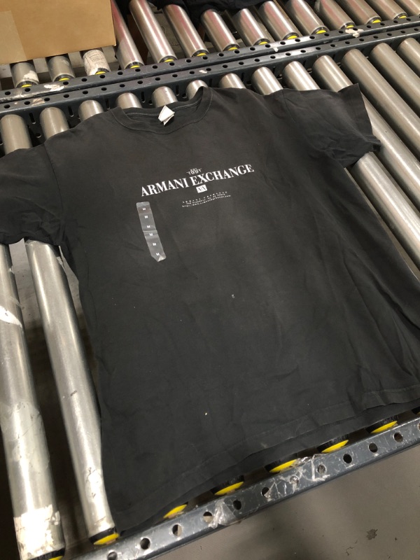 Photo 1 of Armani Exchange Single Stitch Black Medium T-Shirt