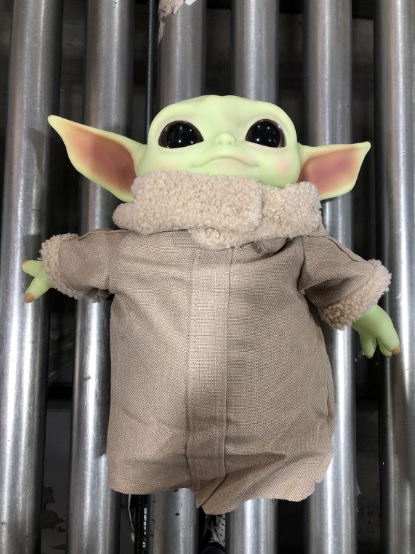 Photo 2 of Star Wars The Mandalorian The Child aka Baby Yoda Plush by Mattel ( 11-inch plush toy)
