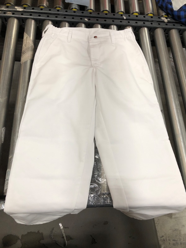 Photo 2 of Men's Red Kap Chef Designs Cook Pant-White (size 30-36U)
