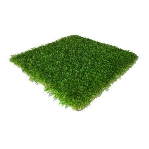 Photo 1 of 4pk of Green Rubber Grass Mats, Thickness:13x13in
