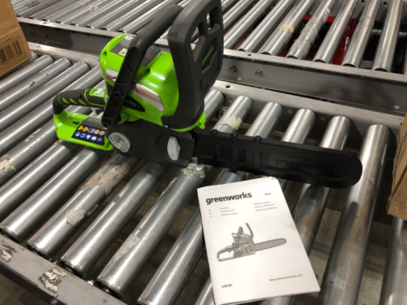 Photo 3 of GreenWorks 40V 12-Inch Cordless Chainsaw, Tool Only
