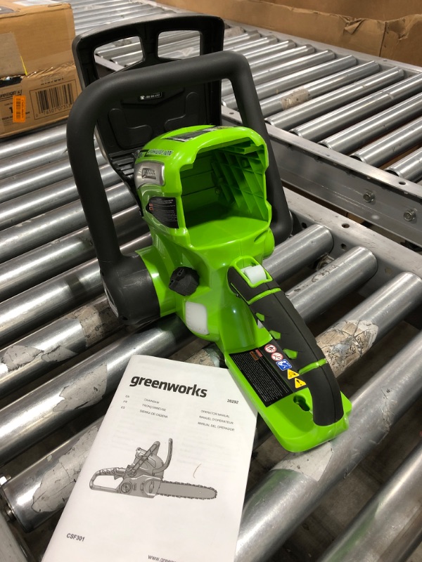 Photo 2 of GreenWorks 40V 12-Inch Cordless Chainsaw, Tool Only
