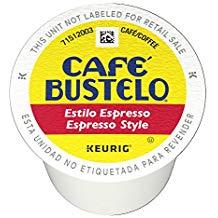 Photo 1 of 6 pack case, Cafe Bustelo K-Cup Packs, Espresso Style. Pack of 12 pods

