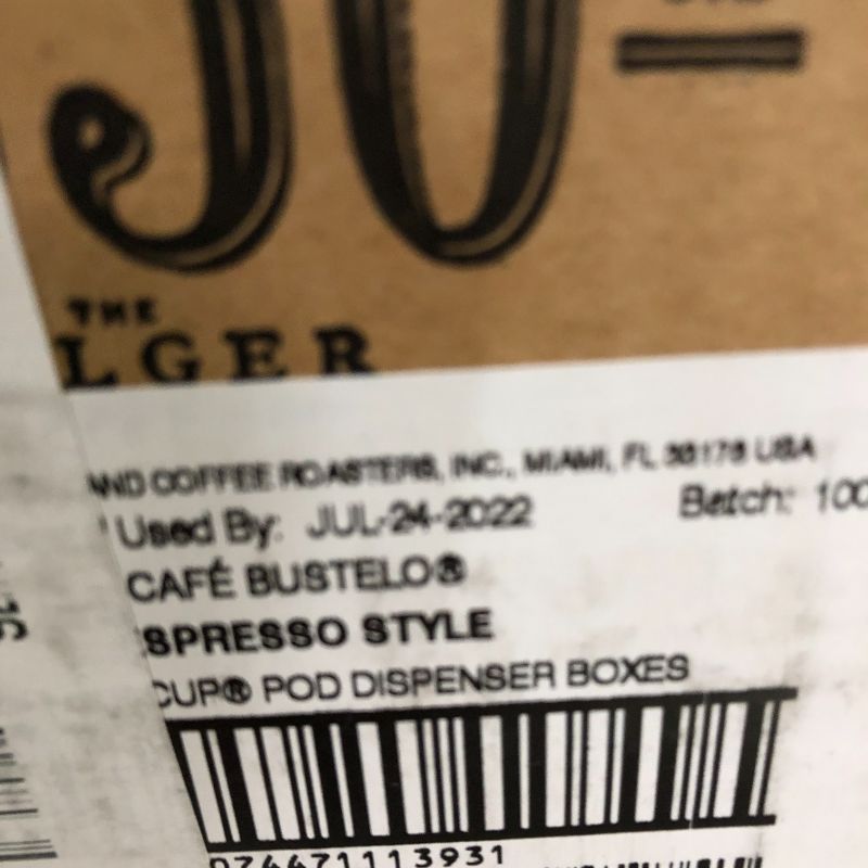 Photo 1 of 6 pack case, Cafe Bustelo K-Cup Packs, Espresso Style. Pack of 12 pods
