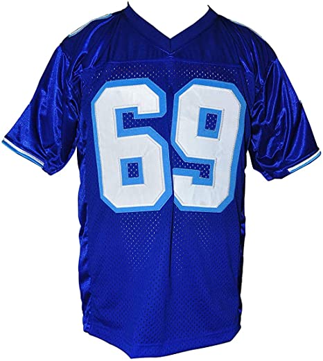Photo 1 of Billy Bob Coyotes Football w Patch Varsity Jersey Stitch XS-2XL Halloween 46/48
