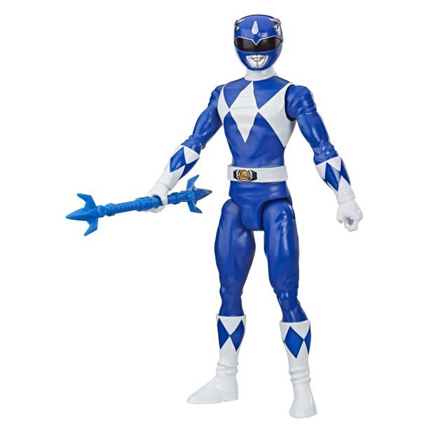 Photo 1 of Power Rangers Mighty Morphin Blue Ranger 12 Inch Action Figure, with Accessory
