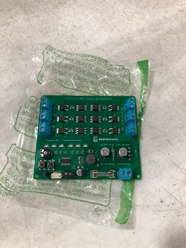 Photo 1 of Galak Electronics Model train circuit board 
