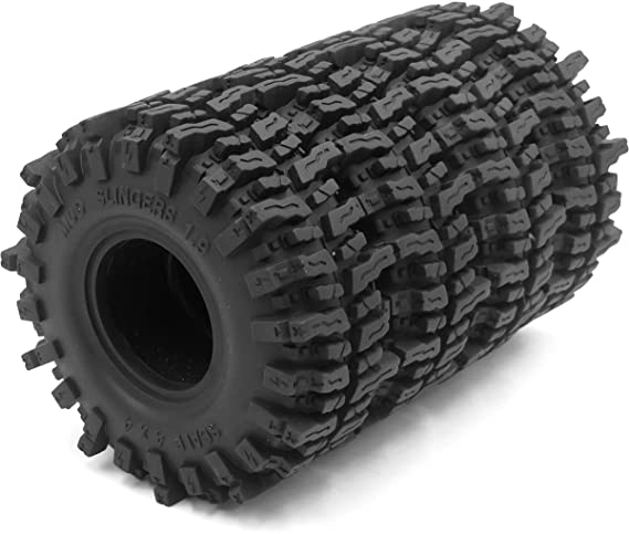 Photo 1 of 4pcs RC 1.9 Mud Slingers Tires Super Grip Tyre Height 120mm Fit 1.9

