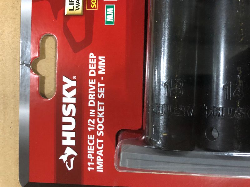 Photo 1 of 1/2 IN. DRIVE DEEP METRIC IMPACT SOCKET SET (11-PIECE) & 1/2 IN. DRIVE DEEP SAE IMPACT SOCKET SET (11-PIECE)