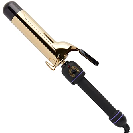 Photo 1 of Hot Tools Pro Signature 24K Gold Curling Iron/Wand | Long-Lasting, Defined Curls, (1-1/2 in)
