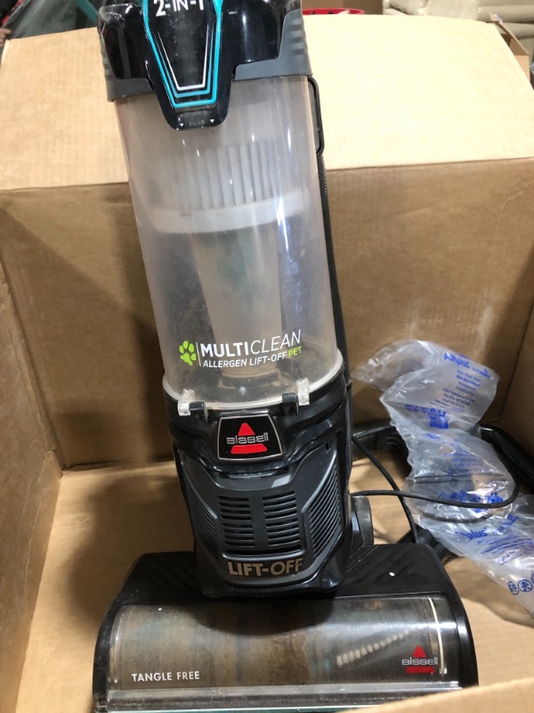 Photo 2 of (FOR PARTS ONLY!!)BISSELL 2998 MultiClean Allergen Lift-Off Pet Vacuum with HEPA Filter Sealed System, Lift-Off Portable Pod, LED Headlights, Specialized Pet Tools, Easy Empty
