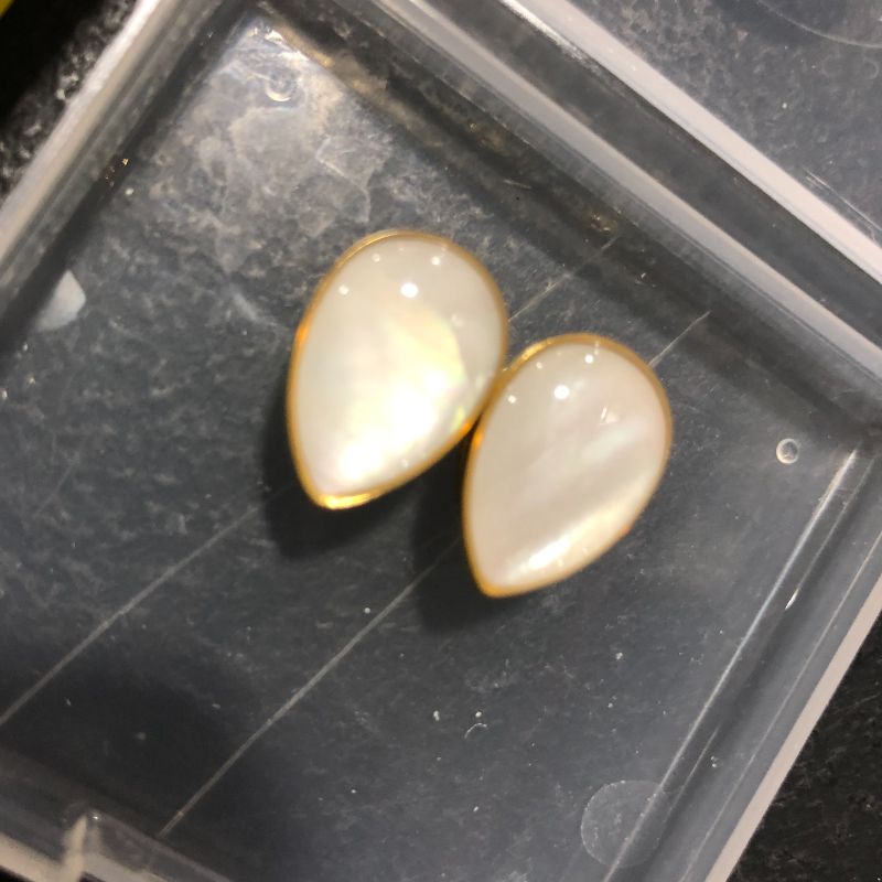 Photo 3 of casvort stretcher tear drop earing's - unspecified size 