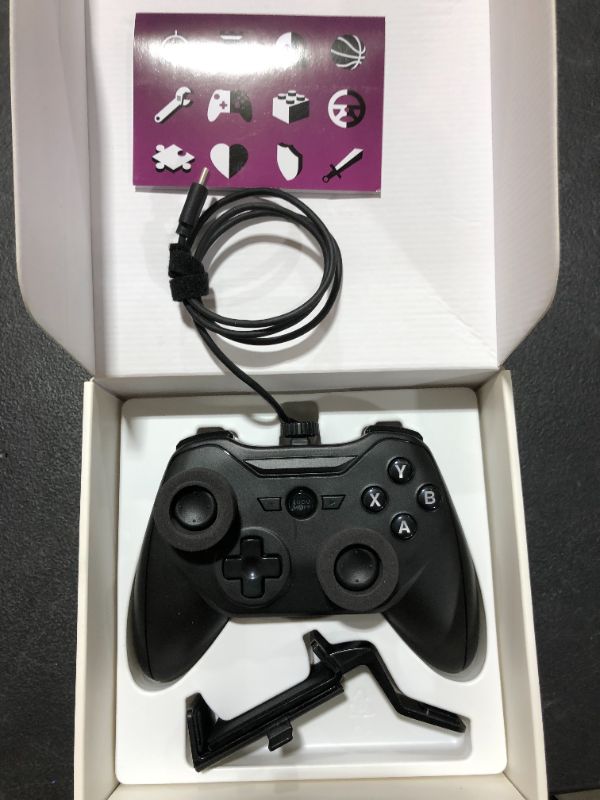 Photo 2 of Rotor Riot Mfi Certified Gamepad Controller for iOS iPhone - Wired with L3 + R3 Buttons, Power Pass Through Charging, Improved 8 Way D-Pad, and redesigned ZeroG Mobile Device
