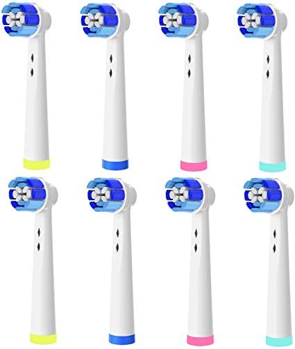 Photo 1 of 8pcs Replacement Toothbrush Heads Compatible with Oral B Electric Toothbrush - Replacement Toothbrush Heads Compatible with Braun Oral B Toothbrush
